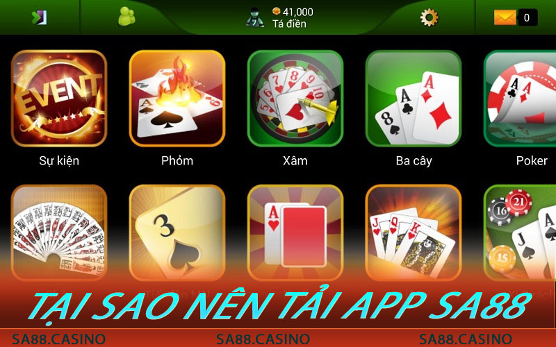 Tại sao nên tải app Sa88